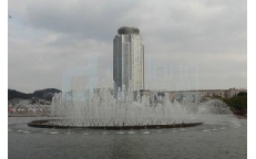 臺州市民廣場程控音樂噴泉--高噴