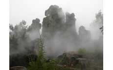 林溪山莊冷霧噴泉